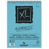 Альбом для акварели CANSON Xl Aquarelle А3 29.7см*42см, 300гр. 30л., бумага среднее зерно Fin, спираль