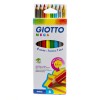 Набор цветных карандашей GIOTTO MEGA 8 цветов в картоной упаковке