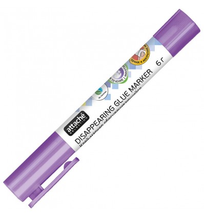 Клей-карандаш (маркер) Attache Selection 6г, хамелеон (в форме ручки)