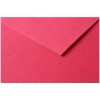 Бумага цветная Clairefontaine Tulipe, 500*650мм., легкое зерно, 160гр., 25 листов-1 цвет, КРАСНАЯ