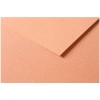 Бумага цветная Clairefontaine Tulipe, 500*650мм., легкое зерно, 160гр., 25 листов-1 цвет, Рыжий