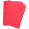 Бумага цветная Clairefontaine Etival color, 500*650мм., легкое зерно Хлопок, 160гр., 24 листа., Интенсивный розовый