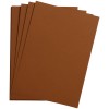 Бумага цветная Clairefontaine Etival color, 500*650мм., легкое зерно Хлопок, 160гр., 24 листа., Каштановый