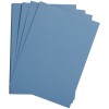 Бумага цветная Clairefontaine Etival color, 500*650мм., легкое зерно Хлопок, 160гр., 24 листа., Королевский синий