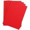 Бумага цветная Clairefontaine Etival color, 500*650мм., легкое зерно Хлопок., 24 листа, Ярко-красный