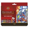Карандаши цветные Koh-i-Noor Polycolor 3834, 24 цвета, картонная коробка