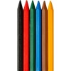 Восковые мелки ЛУЧ ZOO, шестигранные D-8мм, 6 цветов