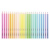 Карандаши трехгранные цветные Kores Kolores Pastel, 24 цвета (пастельные)
