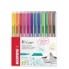 Капиллярные ручки Kores, 12 цветов (толщина линии 0.4 мм)