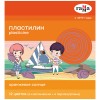 Пластилин ОРАНЖЕВОЕ СОЛНЦЕ ГАММА со стеком, 12 цветов (10 классич, 6 перлам., золотой и серебрян.), 172 гр