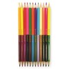 Карандаши двусторонние цветные шестигранные Каляка-маляка, 12 карандашей -24 цвета