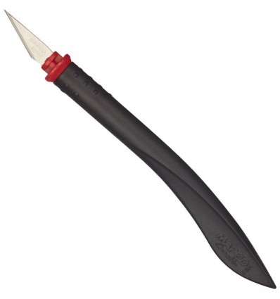 Нож-скальпель канцелярский Maped Easy Cut 009400 (ширина лезвия 8 мм) + 2 запасн. лезвия