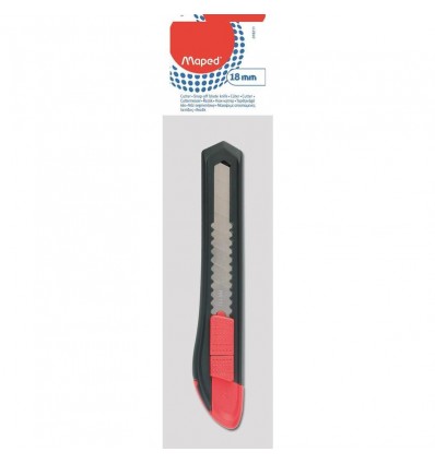 Нож канцелярский MAPED START 018211 (ширина лезвия 18 мм) с фиксатором