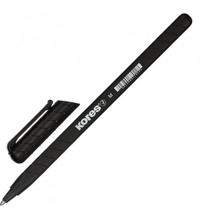 Ручка шариковая Kores Kor-M , 0.5 мм, черная