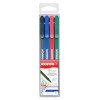 Капиллярные ручки Kores, 4 цвета (толщина линии 0.4 мм)