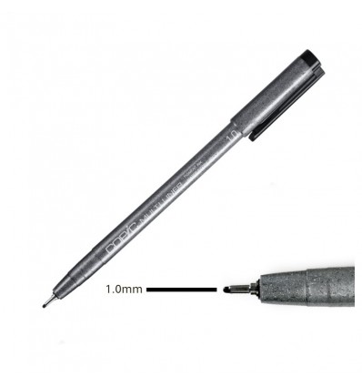 Ручка капиллярная (мультилинер) Copic Multiliner, 1.0мм., Черный