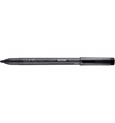 Ручка капиллярная (мультилинер) Copic Multiliner Calligraphy S, Черный