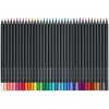 Набор цветных трехгранных карандашей FABER-CASTELL Black Edition, 36 цветов, черное дерево