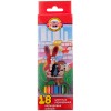 Набор цветных карандашей Koh-I-Noor 3653 КРОТ, 18 цветов