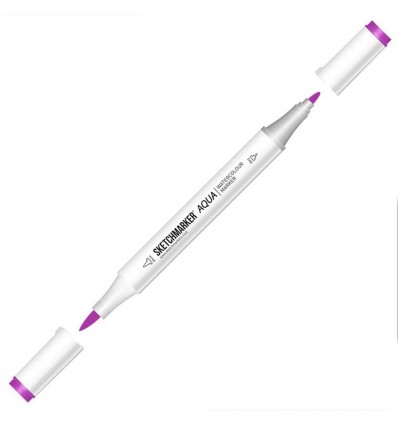 Маркер акварельный SKETCHMARKER Aqua, двусторонний 2 пера (пуля и кисть), Цвет: Фиолетовый