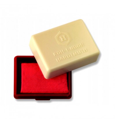 Ластик для профессиональных художников КЛЯЧКА Koh-i-noor 6426 Super Extra Soft, красный в пластиковой упаковке