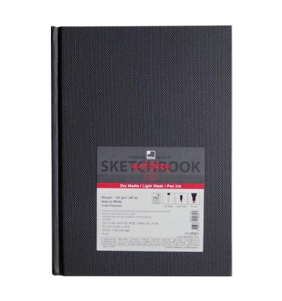 Скетчбук Shinhan TOUCH Premium A4 (210х297мм), 100гр., 110 листов