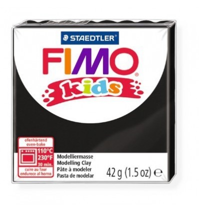 Глина полимерная STAEDTLER FIMO kids, 42г. - черная