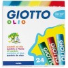 Масляная пастель GIOTTO OLIO, 24 цвета