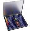 Восковые акварельные мелки Lyra Aquacolor, 24 цветов в металлической коробке 