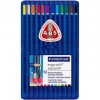 Набор треугольных цветных карандашей акварельных STAEDTLER ergosoft aqvarell, 12 цветов