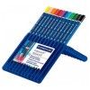 Набор треугольных цветных карандашей акварельных STAEDTLER ergosoft aqvarell, 12 цветов