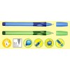 Ручка шариковая для левшей STABILO LeftRight 0,3мм, (моя первая ручка) 1 шт синяя