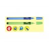Ручка шариковая для правшей STABILO LeftRight 0,3мм, (моя первая ручка) 1 шт синяя