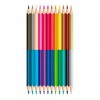 Карандаши двухсторонние цветные MAPED COLOR'PEPS DUO, 12 карандашей 24 цвета