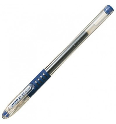 Ручка гелевая PILOT BLGP-G1-5 с резиновой манжеткой 0.3мм Япония