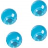 Магниты мини декоративные Magnetoplan, диаметр 14мм, 4шт. в уп, прозрачные голубые