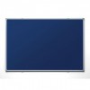Доска текстильная синяя ATTACHE, 600х900мм, алюминиевая рамка 