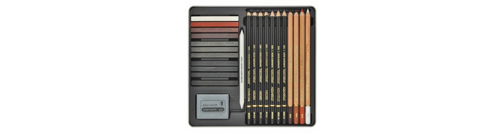 Специальные карандаши, мелки и грифели для изобразительного искусства