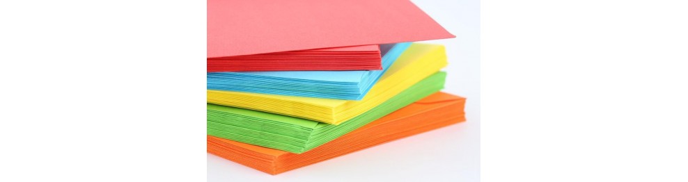 Бумага цветная для офисной техники и рисования